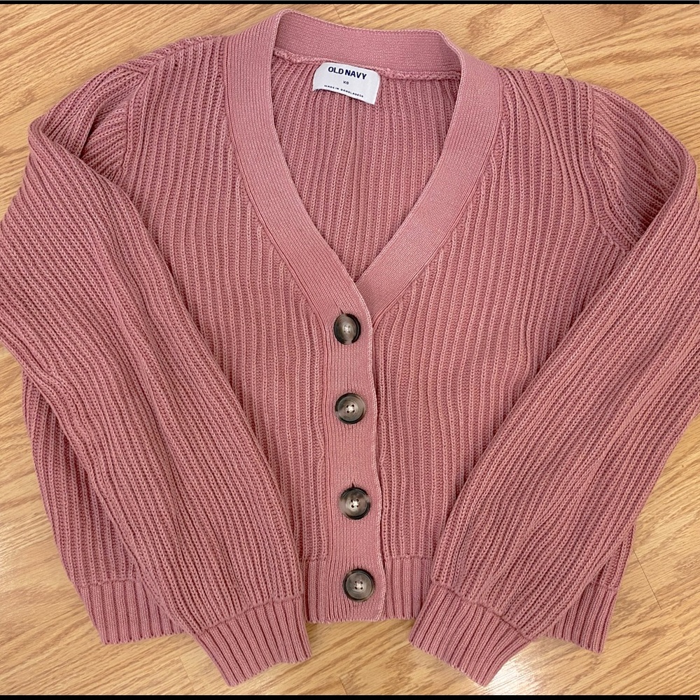 Old Navy Cropped Cardigan